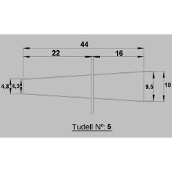 Tudel para Dulzaina en Clave de Fa del Nº:  5