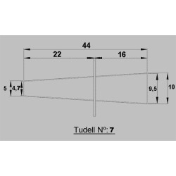 Tudel para Dulzaina en Clave de Fa del Nº:  7
