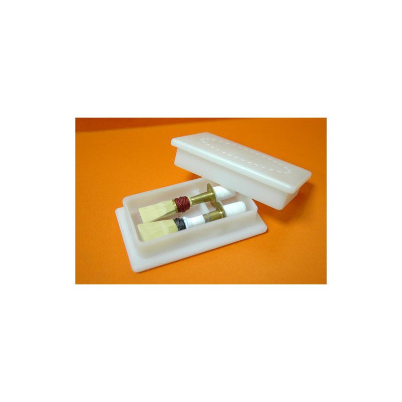 Estuche para 2 Tudeles Plastico